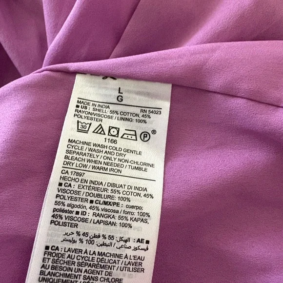 Old Navy One Shoulder Dress in Pink and Purple - Picture 7 of 7